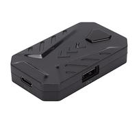 SIXRUN Mobile Game Keyboard Mouse Adapter, 3 USB Ports and Bluetooth 4.0 | Convertisseur alimenté de type C, expérience de jeu PC sur téléphone, aucune application requise, Plug and Play, pour