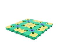 SIXRUN Modèle de Jardinage 4 Pièces Outil d'espacement de Plantation carré, Système de Grille de Jardin en Plastique pour Une Disposition Efficace des Plantes avec Une Conception de Culture Dense,