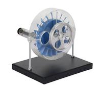 SIXRUN Modèle de Turbine à Vapeur à Un étage, Jouet Physique de qualité Supérieure pour Les élèves du Collège