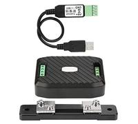 SIXRUN Module de Compteur de Consommation D'énergie de Courant de Tension Continue avec Protocole ModbusRTU, pour les Installateurs de Systèmes de de L'énergie (PZEM-017+50A+USB)