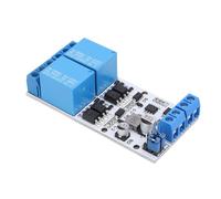 SIXRUN Module Relais GPIO 2 Canaux, Isolation par Optocoupleur 5V-32V | Contrôle de déclenchement de niveau haut et bas, protection contre les surintensités, interrupteur électronique pour