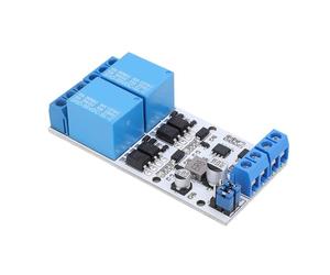 SIXRUN Module Relais GPIO 2 Canaux, Isolation par Optocoupleur 5V-32V | Contrôle de déclenchement de niveau haut et bas, protection contre les surintensités, interrupteur électronique pour