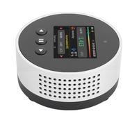 SIXRUN Moniteur Numérique de Radon avec écran LCD, Détecteur de Gaz Radon avec Batterie Rechargeable, Lectures à Long Terme et à Court Terme pour la Maison, Le Bureau, L'école, Le