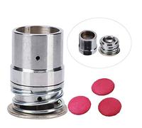 SIXRUN Moule à Boutons Recouvert de Tissu, Outil de Presse en Métal Durable pour la Fabrication de Boutons de Bricolage, Tailles 16L-60L, pour L'artisanat de Couture, Applicable à Divers Articles