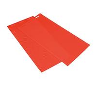 SIXRUN Moule à Cire d'abeille en Silicone 2 Pièces Moule de Presse de Base de Cire d'abeille 5,4 Mm Motif Cellulaire 44,2 X 28 Cm Pliable Facile à Nettoyer Réutilisable pour l'apiculture Maison