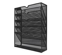 SIXRUN Organisateur de Fichiers Mural, Durable, Gain de Place, Grande capacité pour le Bureau, Porte-fichiers Mural