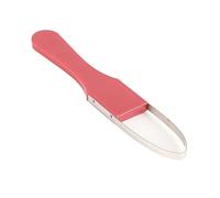 SIXRUN Outil D'élimination des Mauvaises Herbes à la Main, désherbage Précis pour Les Travaux de Jardin, Outil de Plantation de Pelouse Facile, Plastique Rouge + Métal 4.2x25x1.2cm (1 2)