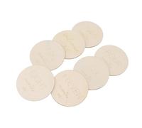 SIXRUN Panneau D'annonce de bébé Excellents Marqueurs en Bois Synthétique pour Célébrer Les Premiers Pas de bébé, 7 Disques Marqueurs de Jalons pour, Idéaux pour Partager des Nouvelles Passionnantes