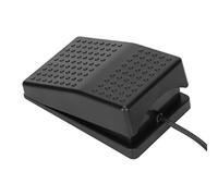 SIXRUN Pédale USB à Pression au Pied Pédale USB Simple à Pied Câble de 2 M pour Contrôle Multimédia Transcription Jeux Informatiques