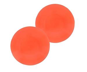 SIXRUN Pédales D'entraînement de Force de Golf, Aides au Golf en Caoutchouc Orange Durable pour L'amélioration des Compétences, Contrôle amélioré, Conception Réutilisable, 2 Pièces