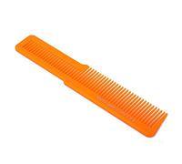 SIXRUN Peigne de Coupe de Tondeuse à Cheveux de Salon Professionnel, Plastique de Carbone, Conception Antidérapante, Dimensionnement Précis pour les Barbiers et les Coiffeurs (ORANGE)