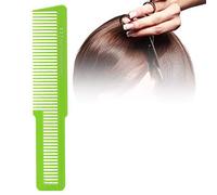 SIXRUN Peigne de Coupe de Tondeuse à Cheveux de Salon Professionnel, Plastique de Carbone, Conception Antidérapante, Dimensionnement Précis pour les Barbiers et les Coiffeurs (GREEN)