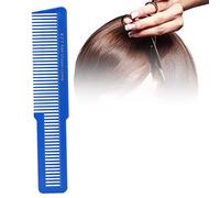 SIXRUN Peigne de Coupe de Tondeuse à Cheveux de Salon Professionnel, Plastique de Carbone, Conception Antidérapante, Dimensionnement Précis pour les Barbiers et les Coiffeurs (BLUE)