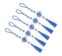 SIXRUN Pendentif Mauvais œil de qualité Supérieure, Design Unique et Exquis, Décor Porte-bonheur pour Salon et Chambre à Coucher (Cercle)