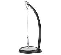 SIXRUN Pendule de Sable éducatif, Sûr, Ne Se Décolore Pas, Beau, Non Toxique, Léger, pour Bureau, Chambre à Coucher, Accessoires de Bureau, Caoutchouc Plastique 15,35 X 6,29 X 7,08 Pouces (Black)