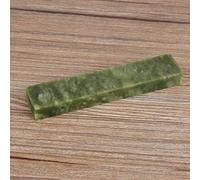 SIXRUN Pierre à Aiguiser Portable de Haute qualité pour Couteaux de Cuisine, Ciseaux, Affûteur de Couteaux Double Face Léger 3,94" * 0,79" * 0,39" (Jade vert 10000 mesh)