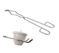 SIXRUN Pince à Creuset Précise en Acier Inoxydable, Pince de Maintien de Bécher Robuste pour Fournitures de Laboratoire 40cm