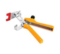 SIXRUN Pince à Sol, Système de Nivellement de Carrelage de Haute Précision, Outil pour une Installation Rapide et Facile des Carreaux de Céramique, Métal + Plastique, Jaune, 1 Pièce, Convient pour