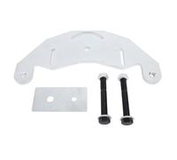 SIXRUN Plaque de Meuleuse à Bande, Support en D, Métal Haute Résistance, Fonctionnement Stable, Améliore la Précision, Convient pour Meuleuse 2x72 ou 2x48 avec Boulons