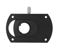 SIXRUN Platine Vinyle Bras de Conversion Base, 20mm Trou Intérieur | Bras de phonographe HiFi en alliage d\'aluminium, diamètre 80mm, finition chromée, anodisé CNC, pièce de rechange pour