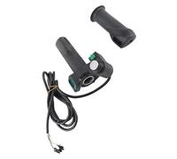 SIXRUN Poignée d'accélérateur pour Vélo électrique, Matériau ABS, Affichage de la Tension en Temps Réel, compatibilité Universelle pour les Vélos électriques