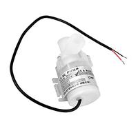 SIXRUN Pompe à Eau Submersible sans Balais, Longue Durée de Vie, 12V, 7,5 L/M, pour Fontaine D'aquarium, qualité Alimentaire, Blanc, 1 X Pompe