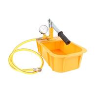 SIXRUN Pompe Manuelle D'essai de Pression D'eau, Connecteur fileté Standard G0.5 avec Tuyau Haute Pression pour Système de Chauffage par Conduites, Testeur de Fuite de Tuyauterie D'eau