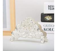 SIXRUN Porte-Serviettes en Papier Précis, Support de Rangement de Mouchoirs en Métal élégant pour Restaurant, Hôtel, café, Décor de Bureau Robuste pour la Maison et Le Bureau, doré (Porte-mouchoirs