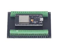 SIXRUN pour Carte de Développement Module d'extension FR4 77 X 63 Mm Double Couche 38 Broches GPIO pour NodeMCU 32S Lua pour Le Prototypage de Robotique et de Projets IoT