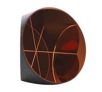 SIXRUN Prisme d'angle 17,8 Mm, Revêtement en Cuivre Durable | Verre optique, Mesure de précision, Compatible avec plusieurs instruments