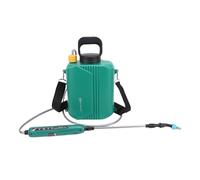 SIXRUN Pulvérisateur de Jardin électrique à Batterie, 6 L, avec 3 Buses, Lance Rétractable et Sangle Réglable, pour Pelouse, Jardin et Cour