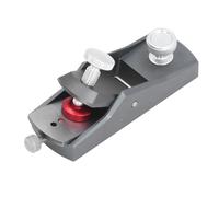 SIXRUN Rabot Mini Bois 3,5 Pouces, Rabot Manuel pour Travail du Bois, Petit à Main avec Corps en Alliage D'Aluminium pour Rabotage de Finition et Fabrication.