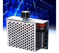 SIXRUN Régulateur de Tension AC Haute Puissance 10000W, Variateur à Thyristor pour Radiateurs électriques et Moteurs, Coque en Aluminium, 1 unité