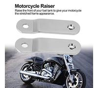SIXRUN Rehausseur de Moto, Kit de Levage de Réservoir de Gaz en Acier Inoxydable pour Série XL 1995-2010, Améliore la stabilité et le Style avec une Installation Facile (Galvanoplastie)