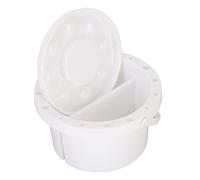 SIXRUN Rondelle de Pinceau épais Pliable, Tasse D'eau Portable pour Aquarelle, Peinture à L'huile Acrylique, Plastique Antidérapant pour Artistes et Peintres