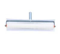 SIXRUN Rouleau de Nivellement à Pointes 500 X 90 Mm, Outil de Nivellement de Sol avec Protection Anti-éclaboussures pour Composés Auto-nivelants en Latex, élimination des Bulles et Couverture Rapide