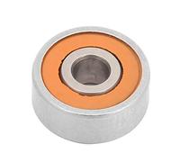 SIXRUN Roulement d'arbre de Moulinet, Acier Inoxydable Durable, 3x10x4mm | Scellé en caoutchouc, anticorrosion, bille en céramique, rotation douce