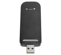 SIXRUN Routeur WiFi Portable USB 4G LTE, Point d'accès WiFi Mobile Haut Débit pour jusqu'à 10 Appareils, Plug and Play avec Emplacement pour Carte SIM pour et Usage Domestique (Black)