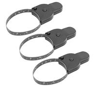 SIXRUN Ruban à Mesurer Corporel Précis, Mini Portable, Paquet de 3, Ruban à Mesurer pour Couture de Taille, pour la Couture, L'artisanat pour un Usage Domestique