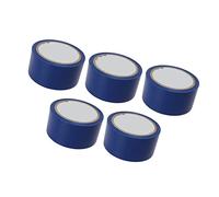 SIXRUN Ruban de Marquage au Sol Durable, Anti-Rayures, Largeur 5cm, pour L'école et Le Gymnase, 5 Pièces, pour Terrains de Basket-Ball et de Volley-Ball (Blue)