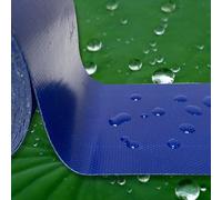 SIXRUN Ruban de Réparation pour Bâche, Patch Adhésif Anti Fuite PVC, 8 Cm | Ruban en Tissu Imperméable et Résistant à la Pluie, Colle DNK pour Adhérence Extrême, Résistant aux Hautes et Basses
