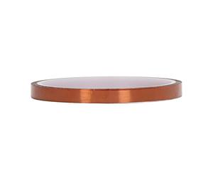 SIXRUN Ruban Haute Température, Adhérence Forte 500G (10mm) | Matériau polyimide, sans adhésif résiduel, haute résistance à la chaleur, idéal pour l\'électronique, emballage isolant