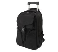 SIXRUN Sac à Dos Aspirateur, Bagage à Main Roulant 30L avec Sac de Compression Amovible, Dos Imperméable pour Ordinateur Portable 15,6 Pouces pour Voyage et Affaires