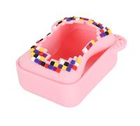 SIXRUN Sac de Voyage et de Rangement pour Animaux électroniques Bitzee Digital Pet Housse de Protection avec Sangle de Transport pour Déplacements (Pink)