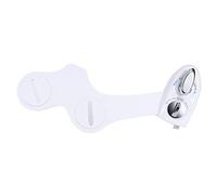SIXRUN Siège de Toilette pour Bidet Non électrique avec Buse Automatique Réglable pour Pulvérisateur de Bidet Arrière et Féminin, Contrôle de la Pression de l'eau, Installation Facile