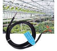 SIXRUN Sonde de Capteur étanche Haute fiabilité pour la de la Température et de l'humidité sur les Chantiers de Construction, Boîtier en Acier Inoxydable (30 shillings)