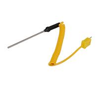 SIXRUN Sonde de Température en Acier Résistant à la Chaleur, Thermocouple de Type K de Haute qualité pour la Mesure des Gaz et des Liquides-50~500 ℃ (Sonde de température Thermocouple)