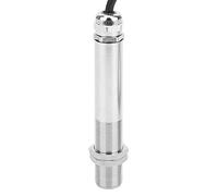 SIXRUN Sonde de Température Infrarouge avec Sortie 4-20mA, 12-24V DC | Boîtier en Acier Inoxydable, pour Installations Industrielles, Alimentaire et Chimie, Plage de Mesure 0-600°C, Optique 12:1
