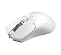 SIXRUN Souris de Jeu Fil Darmoshark N3 avec Puce PAM3395, Conception Ergonomique 26 000 DPI, Idéale pour Les Ordinateurs Portables et Les Joueurs d'esports (White)