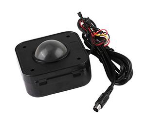 SIXRUN Souris Trackball LED Durable à Faible Coût Véritable Trackball pour Pièces de Jeu D' en Plastique de Haute qualité pour Les Utilisateurs de PC ou de Console de Jeu